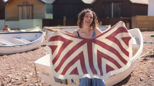 Saunton Sands Shawl by Laura Penrose | Annual (issue 5) Pattern Previews