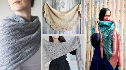Pretty Spring Shawls
