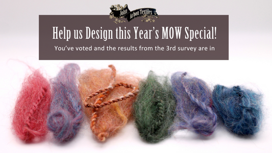 Designing this Year’s MOW Special – Survey #3 Results