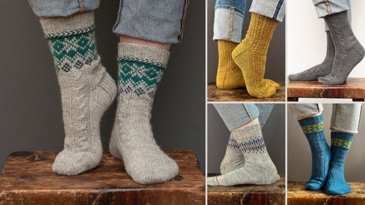Some sock patterns you have to try this winter…