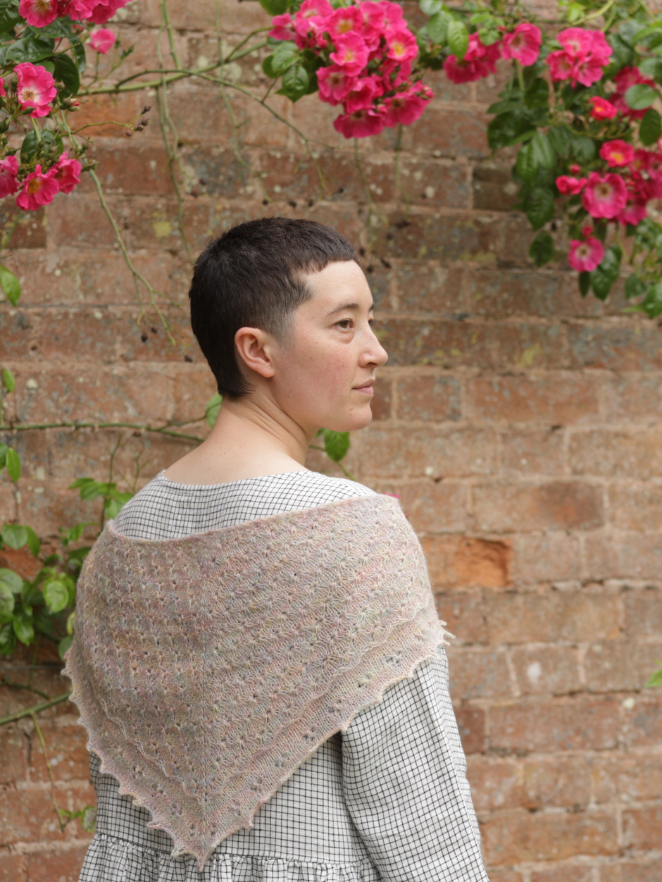 Apple Blossom Shawl Kit by Ashley Lee (Annual Four)
