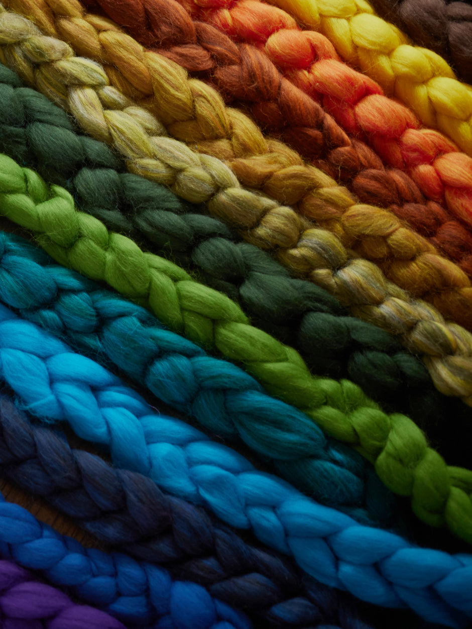 Knit By Numbers Fibre Tops