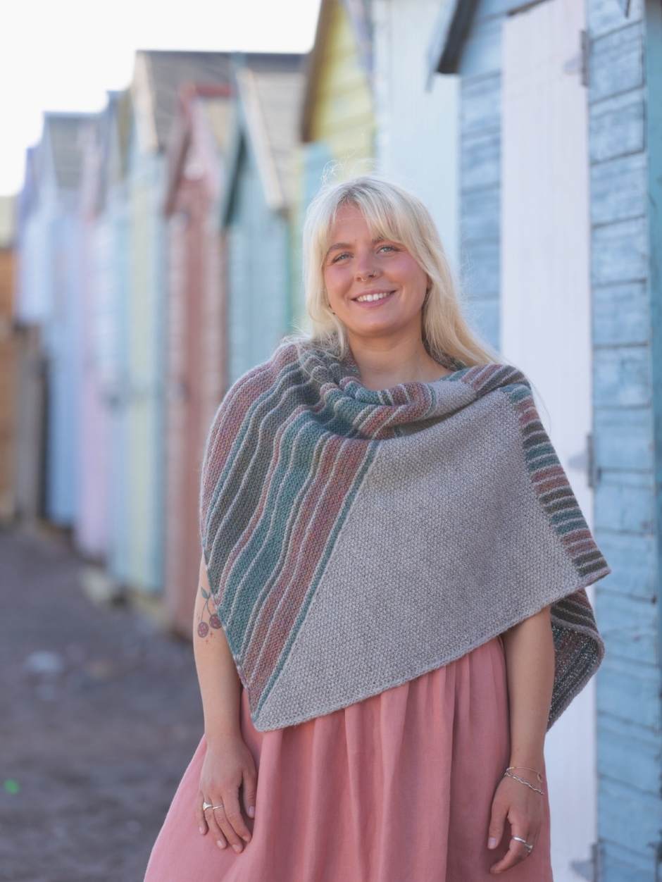 La Baule Shawl Kit by Natalie Chautemps (Annual Five)