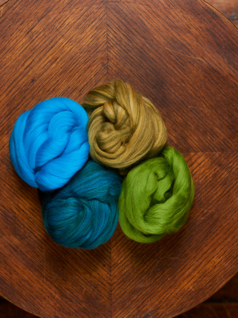 ON SALE - Knit By Numbers Fibre Tops