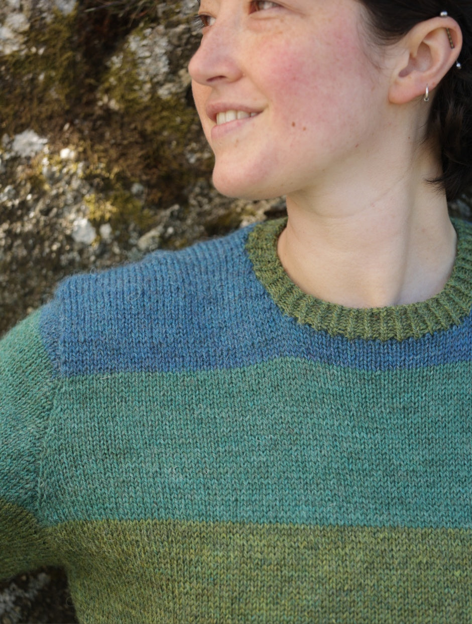 Strata Sweater Kit by Hannah Singleton