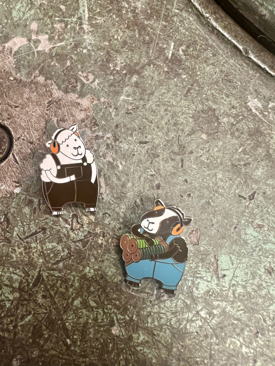 Edna & Zadie Enamel Pins