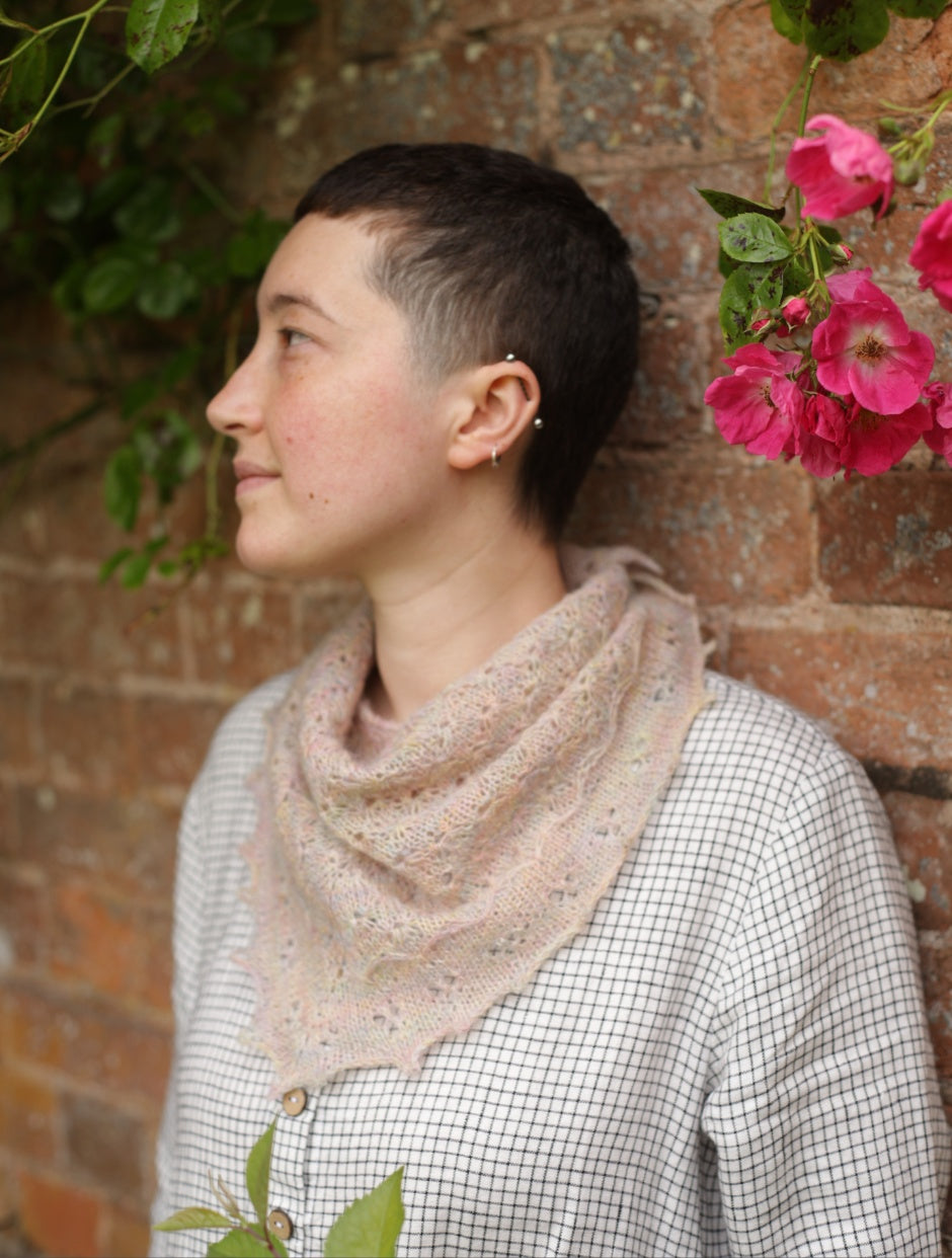 Apple Blossom Shawl Kit by Ashley Lee (Annual Four)