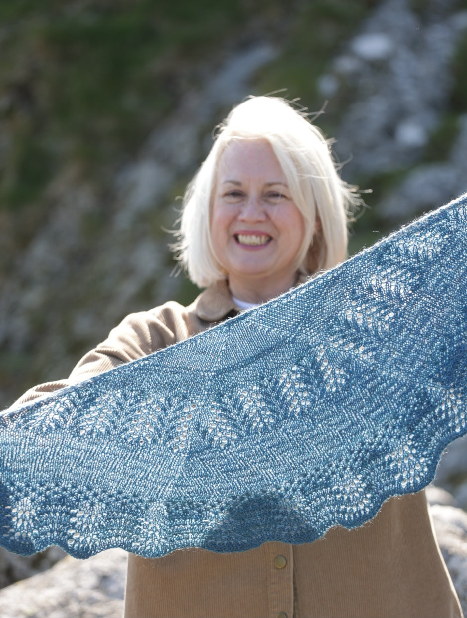 Geology Shawl Kit by Very Busy Monkey