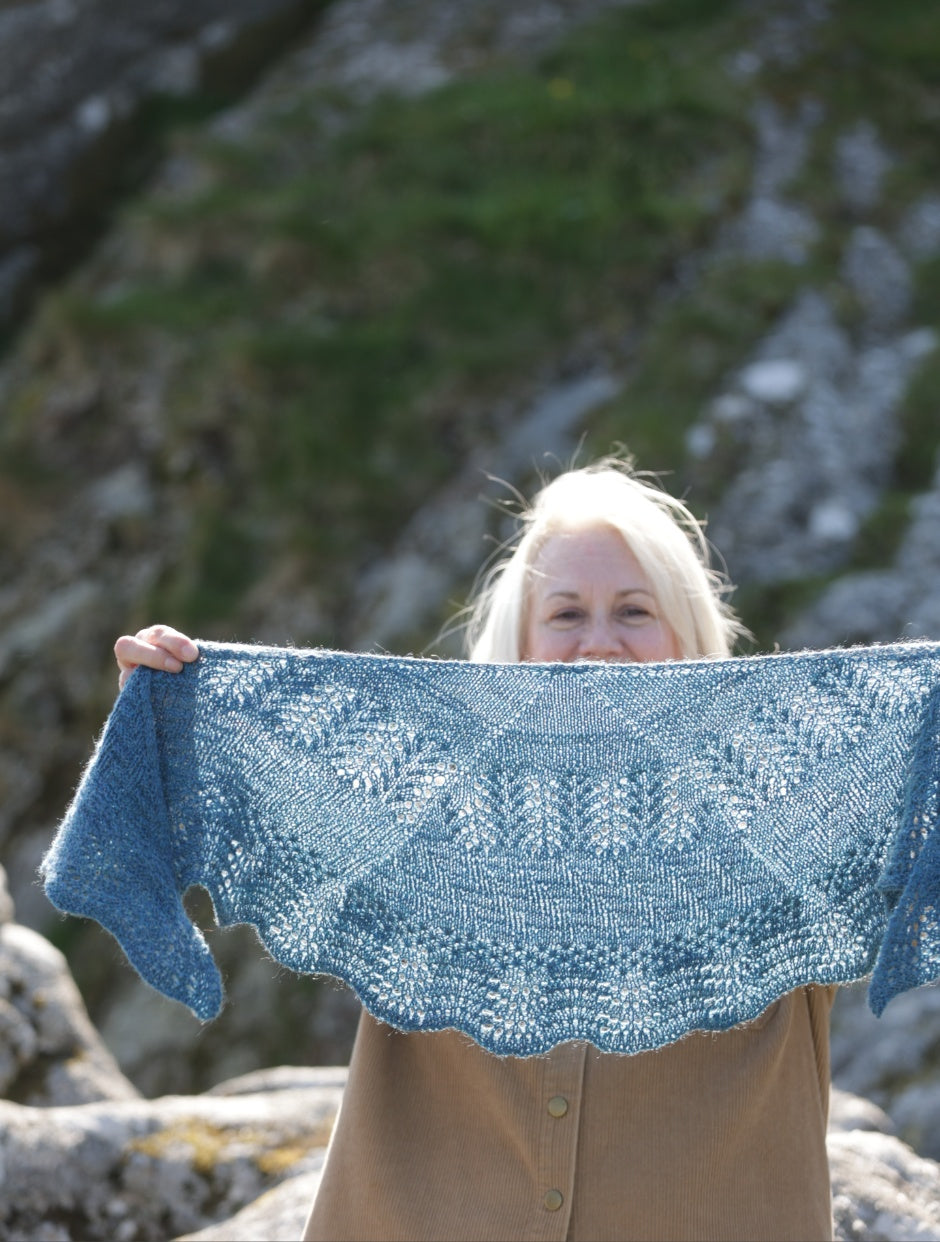 Geology Shawl Kit by Very Busy Monkey
