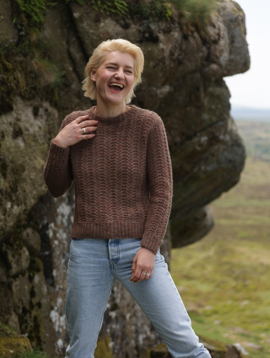 Saltings Sweater Kit by Sarah Solomon