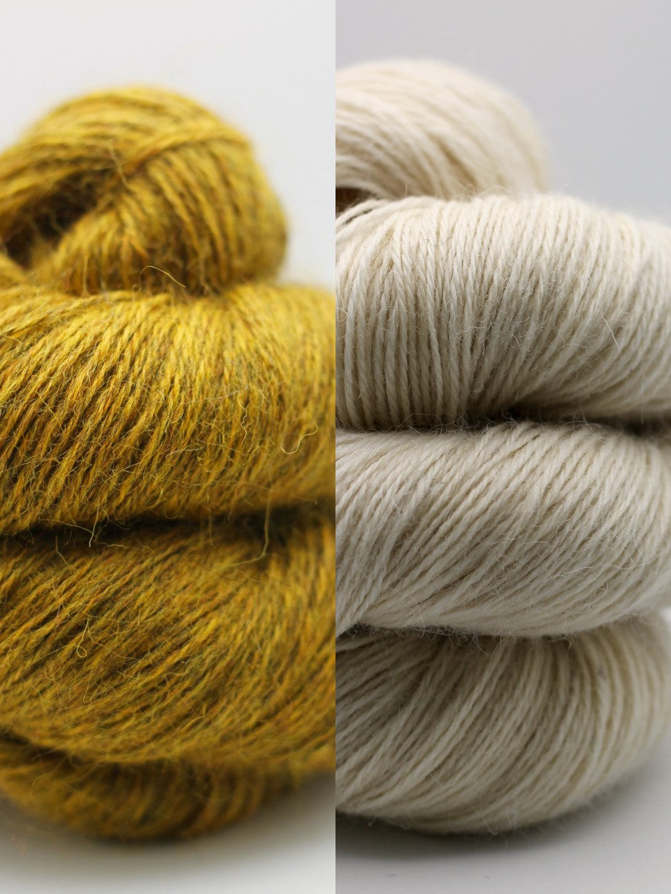 Saunton Sands Shawl Kit by Laura Penrose (Annual Five)