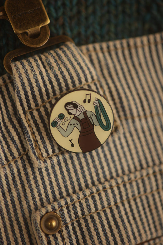 Limited Edition Enamel Pins by Aleks Byrd