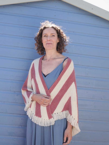 Saunton Sands Shawl Kit by Laura Penrose (Annual Five)