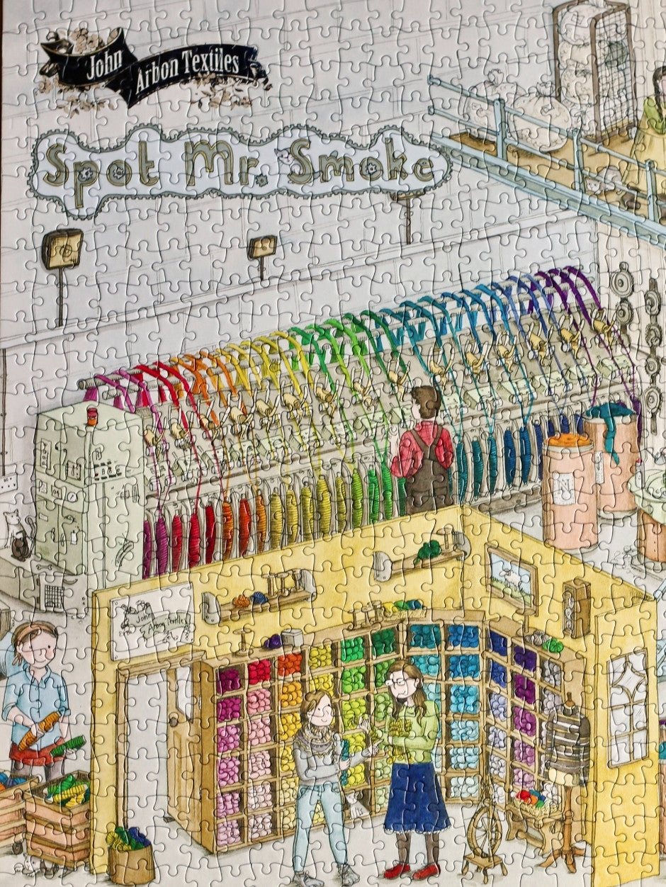 Spot Mr. Smoke – Jigsaw Puzzle