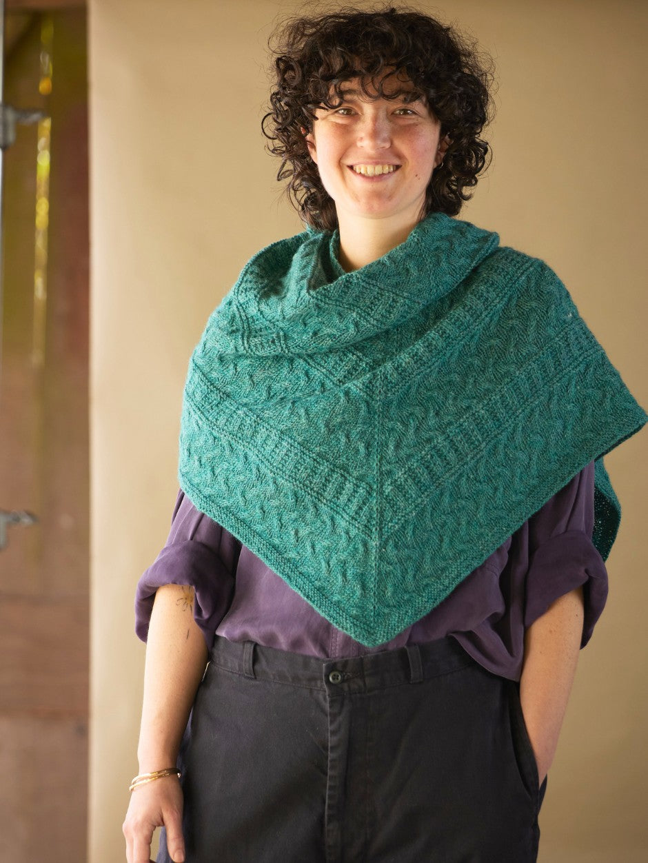 Dunas Shawl Kit by Gretha Mensen