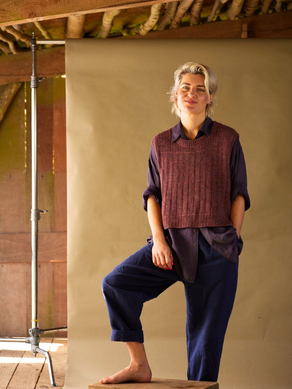 Sleeveless Vest Kit by Lone Kjeldsen