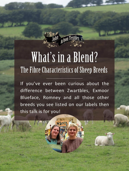 What's in a Blend? Fibre Characteristics of Sheep Breeds with Sonja & Helena of JAT