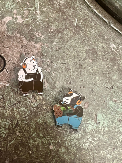 Edna & Zadie Enamel Pins