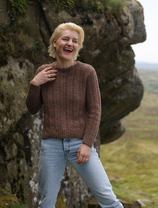 Saltings Sweater Kit by Sarah Solomon