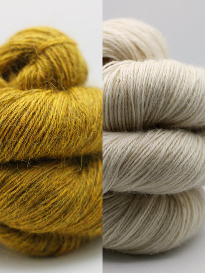 Saunton Sands Shawl Kit by Laura Penrose (Annual Five)