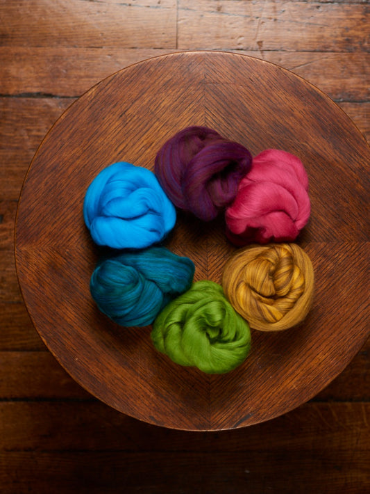 ON SALE - Knit By Numbers Fibre Tops
