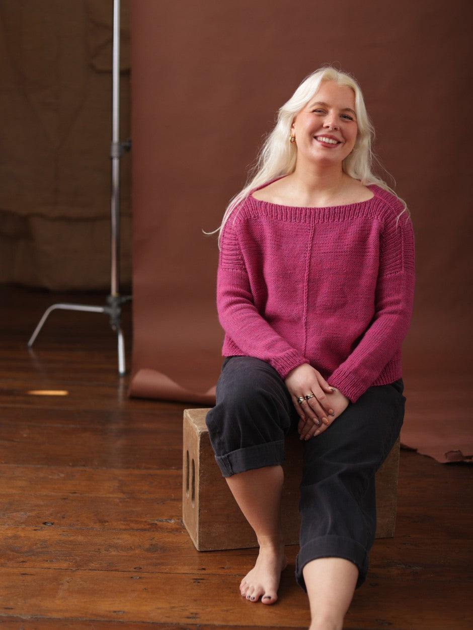 Weekender Pullover Kit by Andrea Mowry – John Arbon Textiles