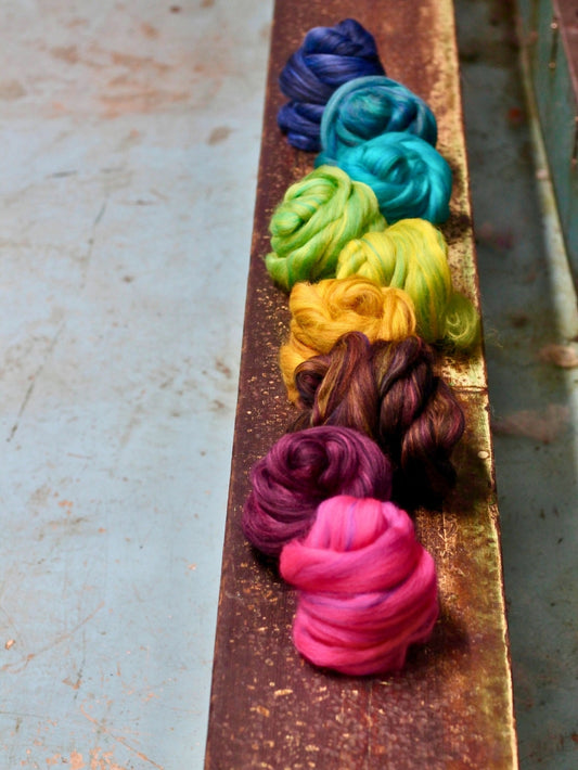 PREVIEW – Yarnadelic New Colours Fibre Tops