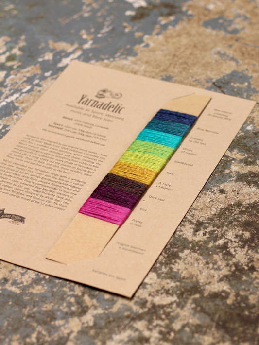 NEW – Yarnadelic New Colours Shade Card