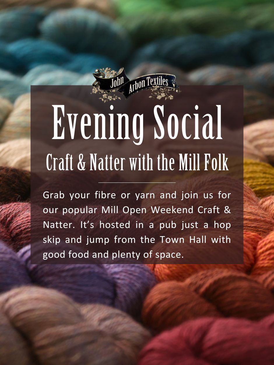 Evening Social – Craft & Natter with the Mill Folk