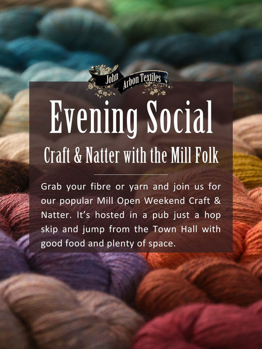 Evening Social – Craft & Natter with the Mill Folk