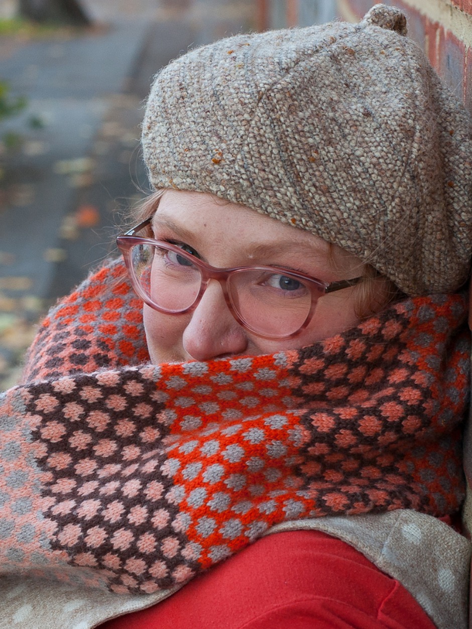 Polkamania! Cowl - by Felicity Ford