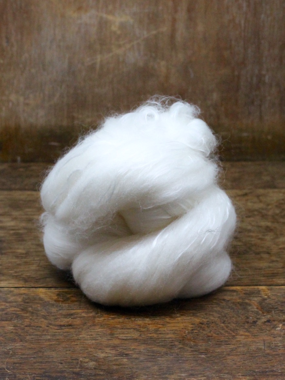 Merino / Silk (White) Top