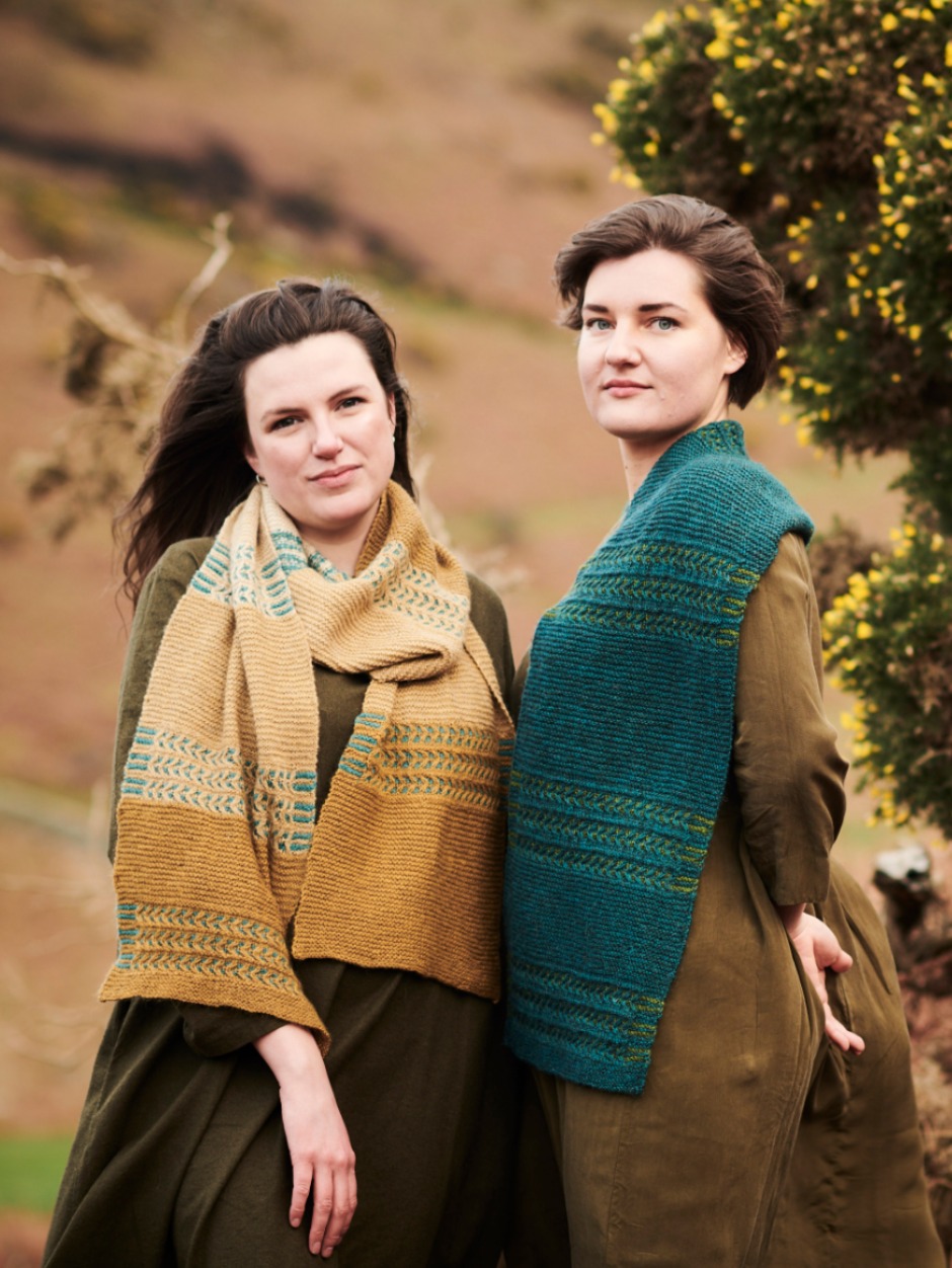 Cuthbert Scarf - by Francesca Hughes