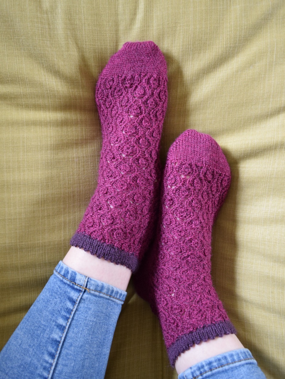 Lynton & Lynmouth Socks - by Rachel Atkinson