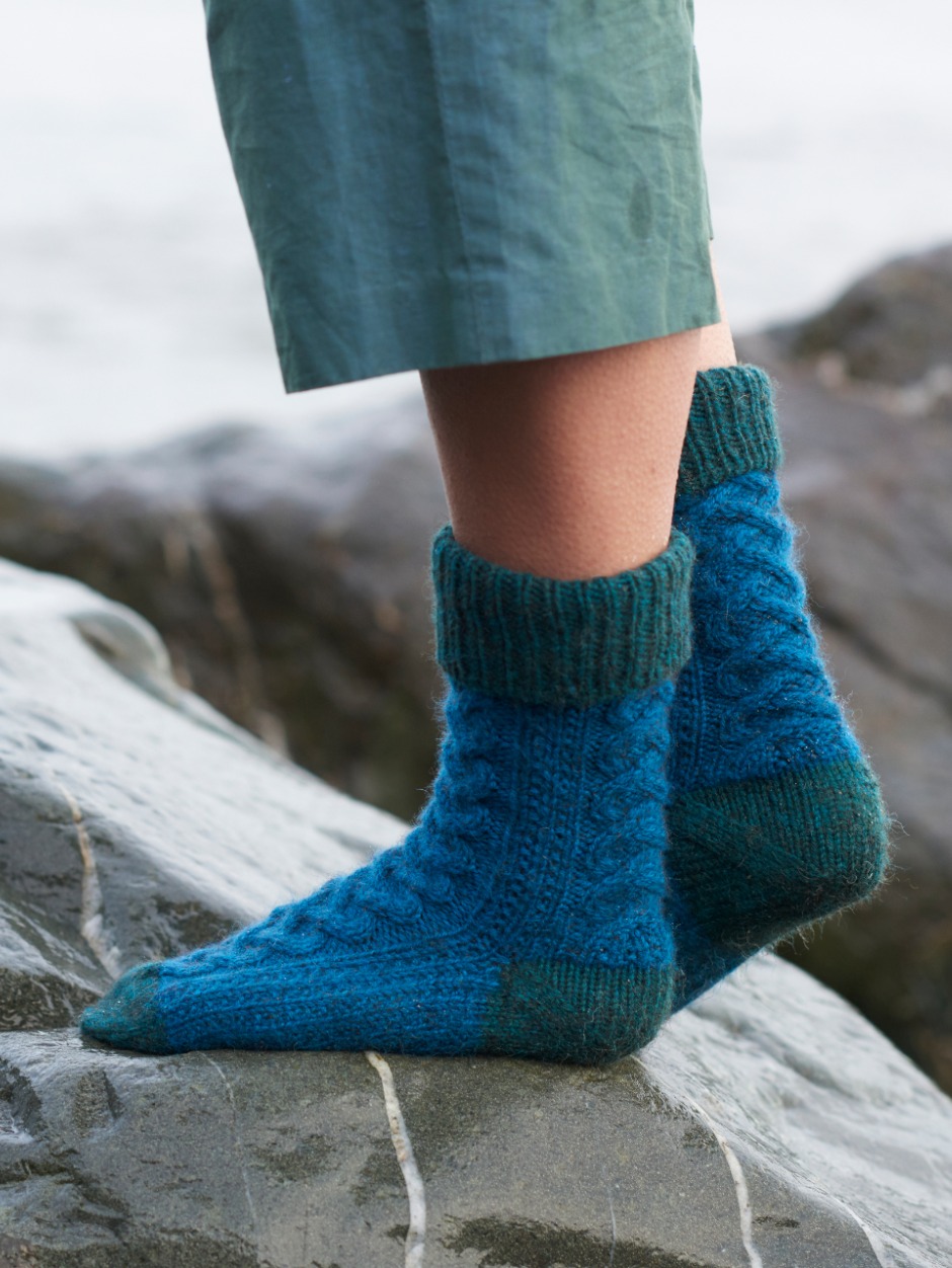 Wildner Top Socks - by Sonja Bargielowska