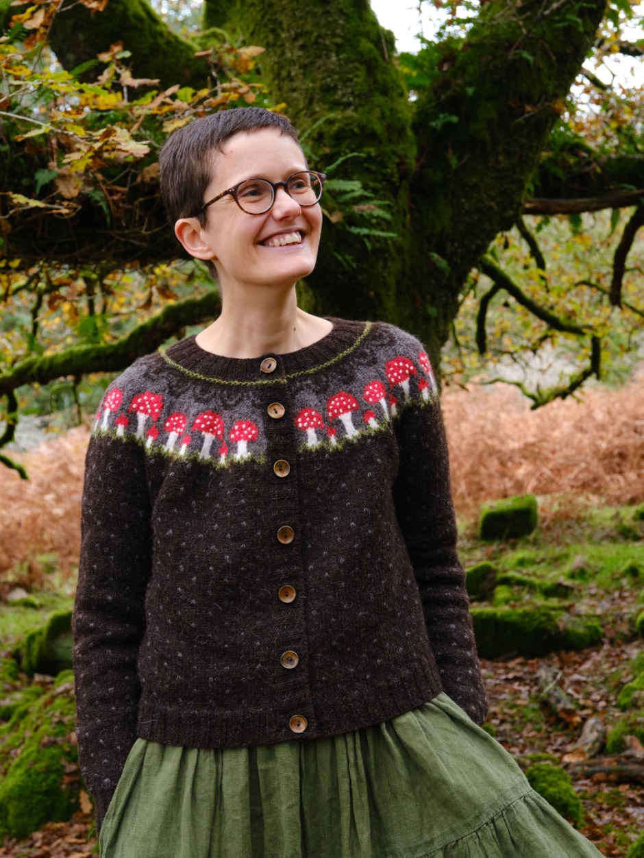 Fairy Ring Cardi Kit by Katie Green