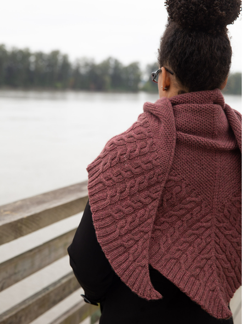 Tarn Shawl / Blanket Kit by Tin Can Knits