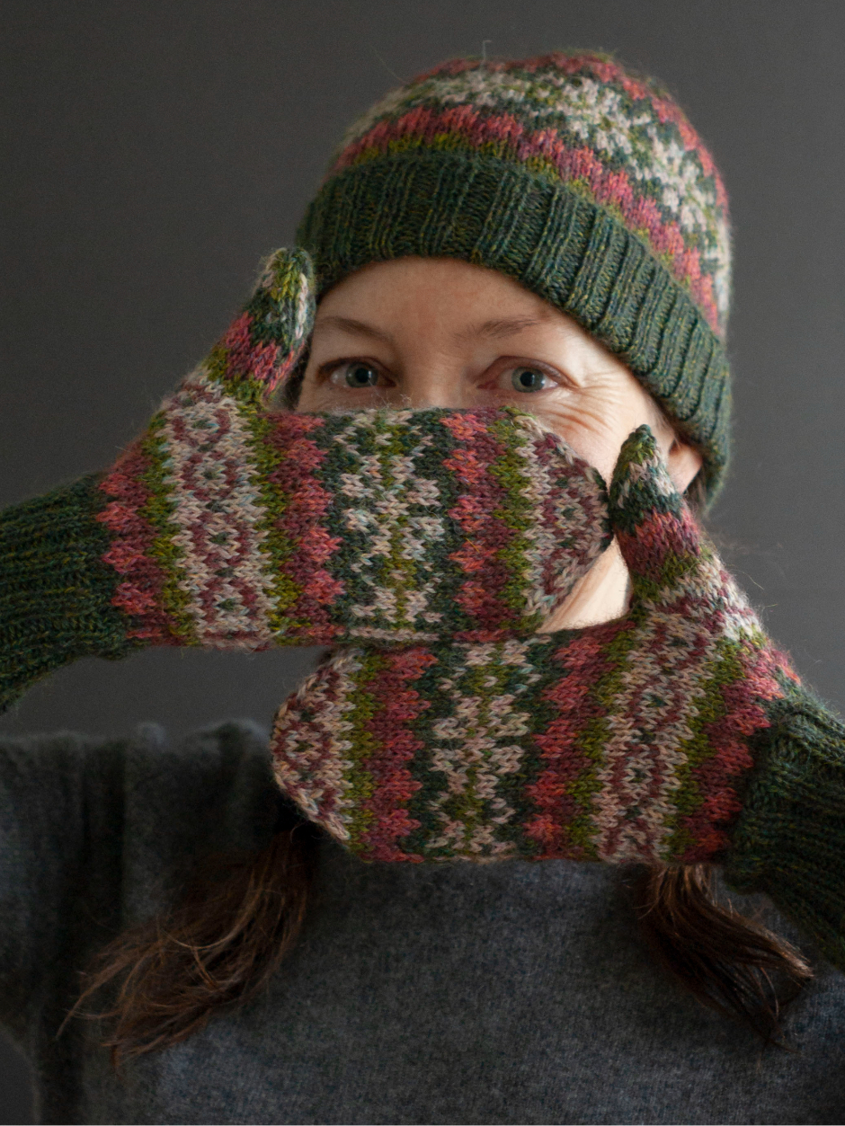 Scumble Hat & Mittens Kit
