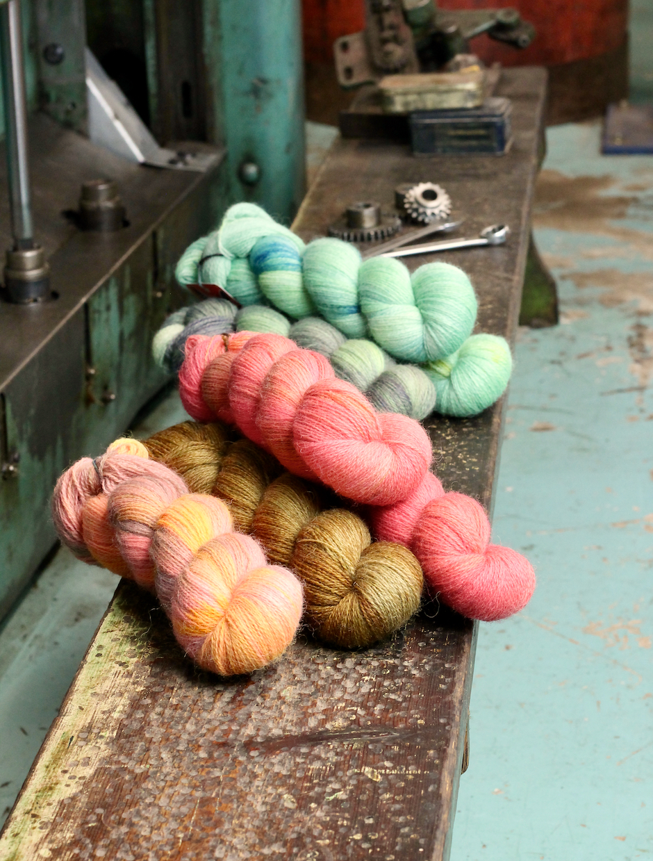 Hand Dyed Yarn – Bohei Yarn on Appledore Lace