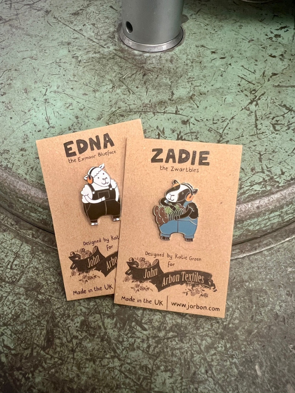 Edna & Zadie Enamel Pins