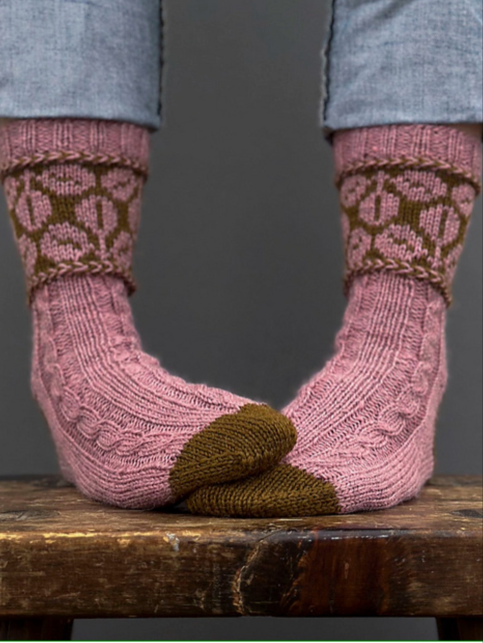 Trideco Sock Kit by Virginia Sattler-Reimer