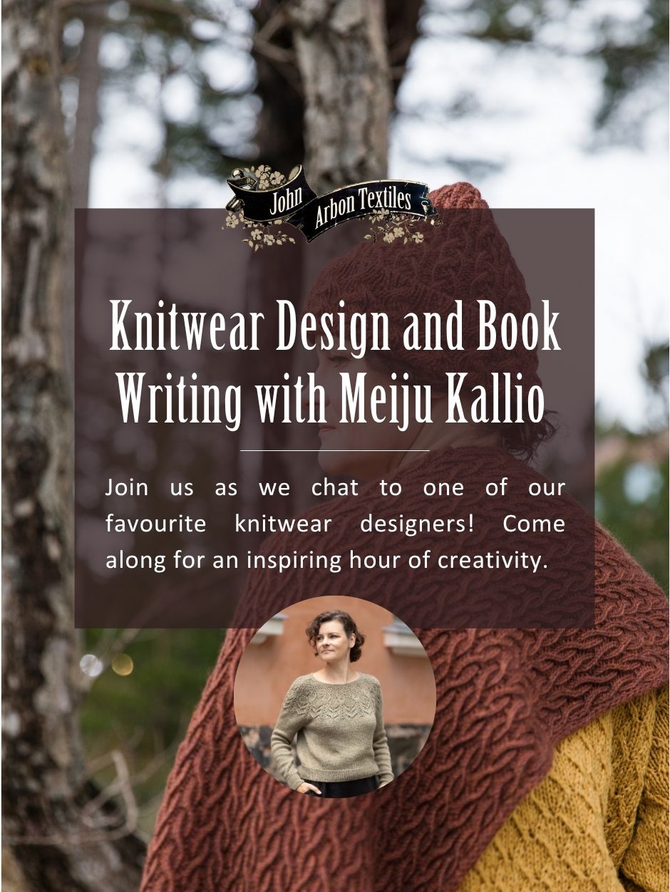Knitwear Design and Writing a Book with Meiju Kallio
