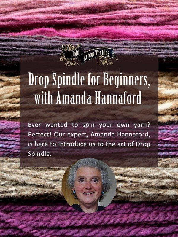 Ever wanted to spin your own yarn? Perfect! Our expert, Amanda Hannaford, is here to introduce us to the art of Drop Spindle.