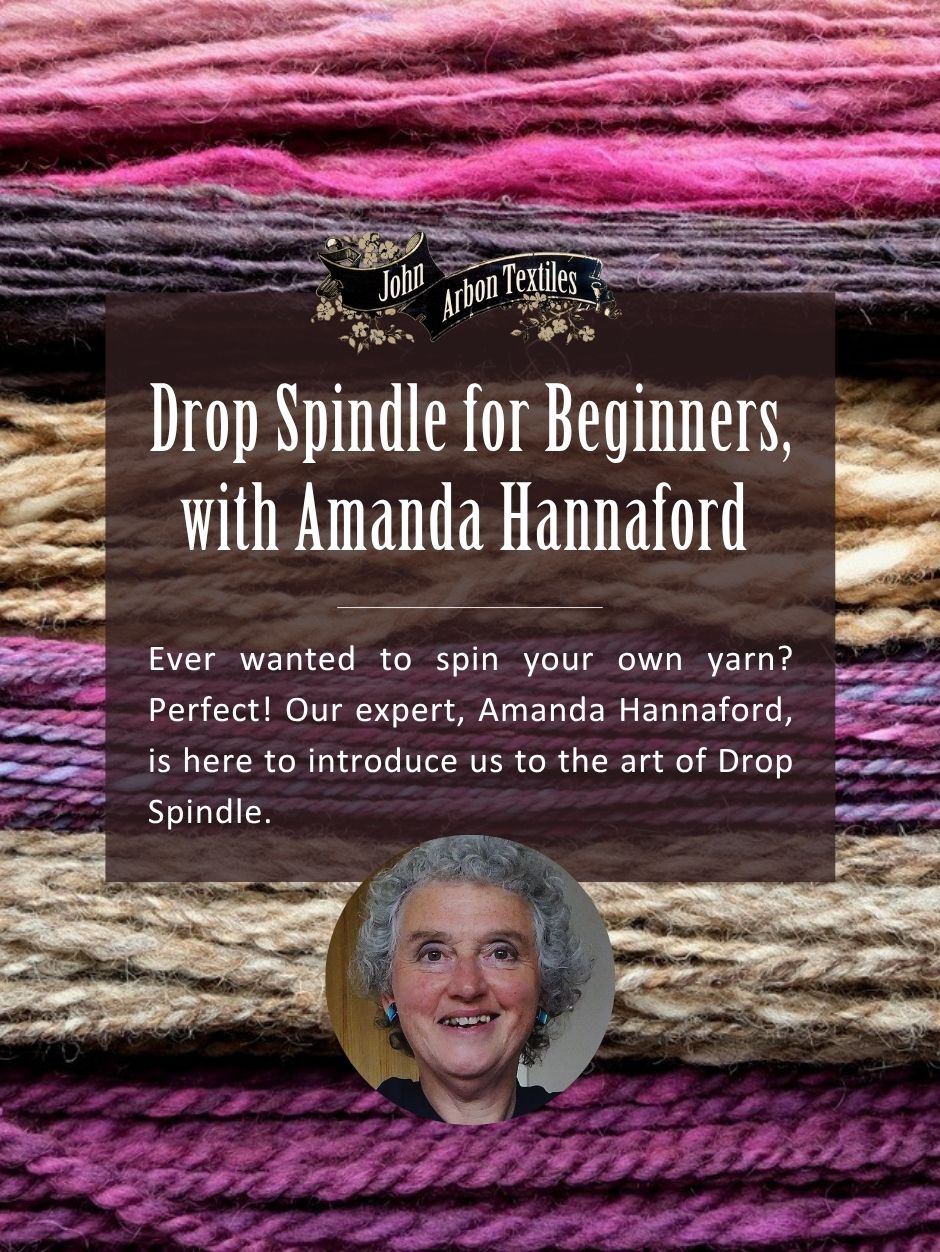 An Introduction to Drop Spindle, with Amanda Hannaford