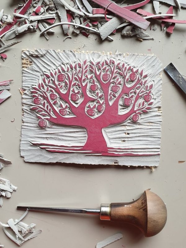 Illustration and Inspirational Printmaking with Artist, Becca Thorne
