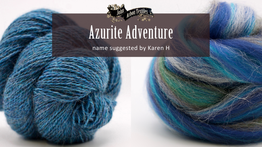 Azurite Adventure (medium blue) name suggested by Karen H