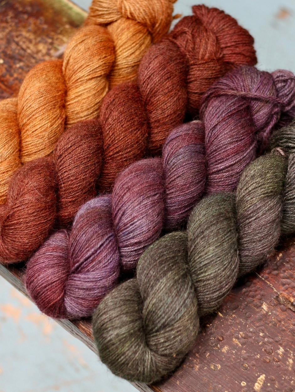 Hand Dyed Yarn – Telling Yarns