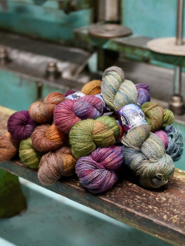 Hand Dyed Yarn – Third Vault Yarns on Harvest Hues 4ply