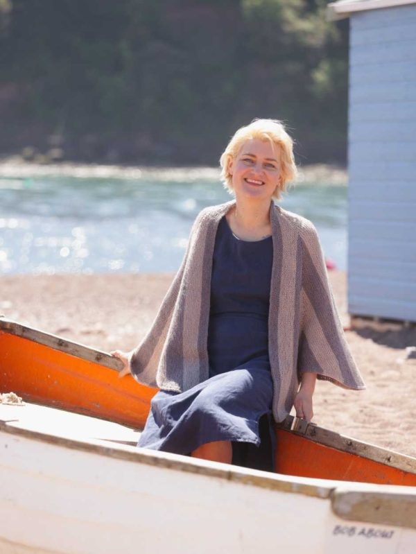 Saunton Sands Shawl Kit by Laura Penrose (Annual Five)
