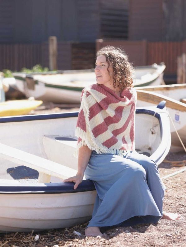 Saunton Sands Shawl Kit by Laura Penrose (Annual Five)